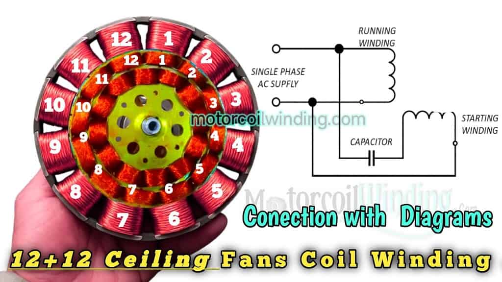 Ceiling Fan Winding Conection Daigram