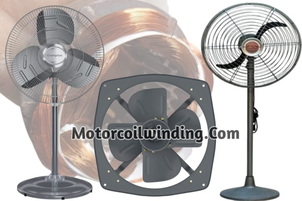 Exhaust Fan Coil Winding Data