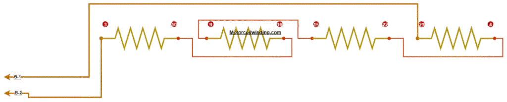 Connection of the second phase 3-Phase AC Motor